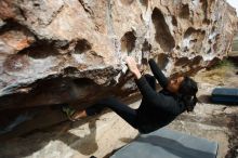 Bouldering in Hueco Tanks on 03/30/2019 with Blue Lizard Climbing and Yoga

Filename: SRM_20190330_0957000.jpg
Aperture: f/5.6
Shutter Speed: 1/320
Body: Canon EOS-1D Mark II
Lens: Canon EF 16-35mm f/2.8 L