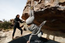 Bouldering in Hueco Tanks on 03/30/2019 with Blue Lizard Climbing and Yoga

Filename: SRM_20190330_1013040.jpg
Aperture: f/5.6
Shutter Speed: 1/400
Body: Canon EOS-1D Mark II
Lens: Canon EF 16-35mm f/2.8 L