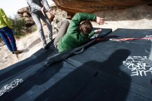 Bouldering in Hueco Tanks on 03/30/2019 with Blue Lizard Climbing and Yoga

Filename: SRM_20190330_1016291.jpg
Aperture: f/5.6
Shutter Speed: 1/320
Body: Canon EOS-1D Mark II
Lens: Canon EF 16-35mm f/2.8 L