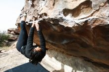 Bouldering in Hueco Tanks on 03/30/2019 with Blue Lizard Climbing and Yoga

Filename: SRM_20190330_1019440.jpg
Aperture: f/5.6
Shutter Speed: 1/250
Body: Canon EOS-1D Mark II
Lens: Canon EF 16-35mm f/2.8 L