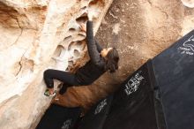 Bouldering in Hueco Tanks on 03/30/2019 with Blue Lizard Climbing and Yoga

Filename: SRM_20190330_1129560.jpg
Aperture: f/5.0
Shutter Speed: 1/250
Body: Canon EOS-1D Mark II
Lens: Canon EF 16-35mm f/2.8 L