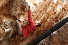 Bouldering in Hueco Tanks on 03/30/2019 with Blue Lizard Climbing and Yoga

Filename: SRM_20190330_1156580.jpg
Aperture: f/4.0
Shutter Speed: 1/500
Body: Canon EOS-1D Mark II
Lens: Canon EF 50mm f/1.8 II