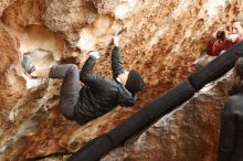 Bouldering in Hueco Tanks on 03/30/2019 with Blue Lizard Climbing and Yoga

Filename: SRM_20190330_1202560.jpg
Aperture: f/4.0
Shutter Speed: 1/250
Body: Canon EOS-1D Mark II
Lens: Canon EF 50mm f/1.8 II