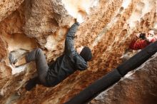 Bouldering in Hueco Tanks on 03/30/2019 with Blue Lizard Climbing and Yoga

Filename: SRM_20190330_1202570.jpg
Aperture: f/4.0
Shutter Speed: 1/320
Body: Canon EOS-1D Mark II
Lens: Canon EF 50mm f/1.8 II