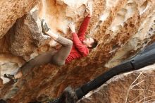 Bouldering in Hueco Tanks on 03/30/2019 with Blue Lizard Climbing and Yoga

Filename: SRM_20190330_1216500.jpg
Aperture: f/4.0
Shutter Speed: 1/500
Body: Canon EOS-1D Mark II
Lens: Canon EF 50mm f/1.8 II