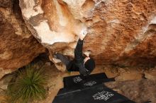 Bouldering in Hueco Tanks on 03/30/2019 with Blue Lizard Climbing and Yoga

Filename: SRM_20190330_1242430.jpg
Aperture: f/5.6
Shutter Speed: 1/320
Body: Canon EOS-1D Mark II
Lens: Canon EF 16-35mm f/2.8 L