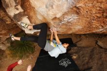 Bouldering in Hueco Tanks on 03/30/2019 with Blue Lizard Climbing and Yoga

Filename: SRM_20190330_1251121.jpg
Aperture: f/5.6
Shutter Speed: 1/500
Body: Canon EOS-1D Mark II
Lens: Canon EF 16-35mm f/2.8 L