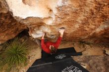 Bouldering in Hueco Tanks on 03/30/2019 with Blue Lizard Climbing and Yoga

Filename: SRM_20190330_1257280.jpg
Aperture: f/5.6
Shutter Speed: 1/250
Body: Canon EOS-1D Mark II
Lens: Canon EF 16-35mm f/2.8 L