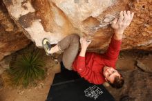 Bouldering in Hueco Tanks on 03/30/2019 with Blue Lizard Climbing and Yoga

Filename: SRM_20190330_1257380.jpg
Aperture: f/5.6
Shutter Speed: 1/320
Body: Canon EOS-1D Mark II
Lens: Canon EF 16-35mm f/2.8 L