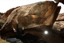 Bouldering in Hueco Tanks on 03/30/2019 with Blue Lizard Climbing and Yoga

Filename: SRM_20190330_1341120.jpg
Aperture: f/5.6
Shutter Speed: 1/250
Body: Canon EOS-1D Mark II
Lens: Canon EF 16-35mm f/2.8 L