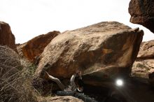 Bouldering in Hueco Tanks on 03/30/2019 with Blue Lizard Climbing and Yoga

Filename: SRM_20190330_1345070.jpg
Aperture: f/5.6
Shutter Speed: 1/250
Body: Canon EOS-1D Mark II
Lens: Canon EF 16-35mm f/2.8 L