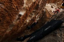 Bouldering in Hueco Tanks on 03/30/2019 with Blue Lizard Climbing and Yoga

Filename: SRM_20190330_1458420.jpg
Aperture: f/5.6
Shutter Speed: 1/250
Body: Canon EOS-1D Mark II
Lens: Canon EF 16-35mm f/2.8 L