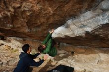 Bouldering in Hueco Tanks on 03/30/2019 with Blue Lizard Climbing and Yoga

Filename: SRM_20190330_1625390.jpg
Aperture: f/5.6
Shutter Speed: 1/400
Body: Canon EOS-1D Mark II
Lens: Canon EF 16-35mm f/2.8 L