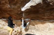 Bouldering in Hueco Tanks on 03/30/2019 with Blue Lizard Climbing and Yoga

Filename: SRM_20190330_1635380.jpg
Aperture: f/5.6
Shutter Speed: 1/250
Body: Canon EOS-1D Mark II
Lens: Canon EF 16-35mm f/2.8 L