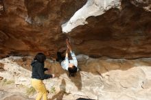 Bouldering in Hueco Tanks on 03/30/2019 with Blue Lizard Climbing and Yoga

Filename: SRM_20190330_1635400.jpg
Aperture: f/5.6
Shutter Speed: 1/250
Body: Canon EOS-1D Mark II
Lens: Canon EF 16-35mm f/2.8 L