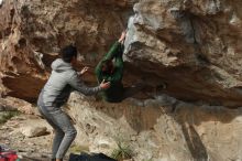 Bouldering in Hueco Tanks on 03/30/2019 with Blue Lizard Climbing and Yoga

Filename: SRM_20190330_1644390.jpg
Aperture: f/4.0
Shutter Speed: 1/500
Body: Canon EOS-1D Mark II
Lens: Canon EF 50mm f/1.8 II