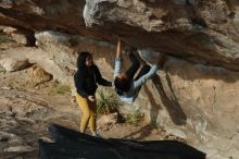 Bouldering in Hueco Tanks on 03/30/2019 with Blue Lizard Climbing and Yoga

Filename: SRM_20190330_1655050.jpg
Aperture: f/4.0
Shutter Speed: 1/640
Body: Canon EOS-1D Mark II
Lens: Canon EF 50mm f/1.8 II