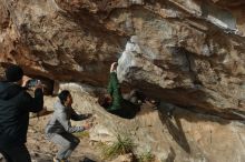 Bouldering in Hueco Tanks on 03/30/2019 with Blue Lizard Climbing and Yoga

Filename: SRM_20190330_1702570.jpg
Aperture: f/4.0
Shutter Speed: 1/640
Body: Canon EOS-1D Mark II
Lens: Canon EF 50mm f/1.8 II