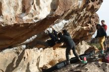 Bouldering in Hueco Tanks on 03/30/2019 with Blue Lizard Climbing and Yoga

Filename: SRM_20190330_1726320.jpg
Aperture: f/4.0
Shutter Speed: 1/500
Body: Canon EOS-1D Mark II
Lens: Canon EF 50mm f/1.8 II