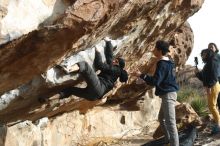 Bouldering in Hueco Tanks on 03/30/2019 with Blue Lizard Climbing and Yoga

Filename: SRM_20190330_1729400.jpg
Aperture: f/4.0
Shutter Speed: 1/250
Body: Canon EOS-1D Mark II
Lens: Canon EF 50mm f/1.8 II