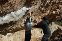 Bouldering in Hueco Tanks on 03/30/2019 with Blue Lizard Climbing and Yoga

Filename: SRM_20190330_1732530.jpg
Aperture: f/4.0
Shutter Speed: 1/500
Body: Canon EOS-1D Mark II
Lens: Canon EF 50mm f/1.8 II