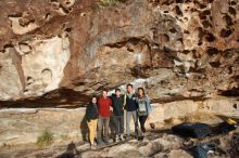 Bouldering in Hueco Tanks on 03/30/2019 with Blue Lizard Climbing and Yoga

Filename: SRM_20190330_1741410.jpg
Aperture: f/7.1
Shutter Speed: 1/200
Body: Canon EOS-1D Mark II
Lens: Canon EF 16-35mm f/2.8 L