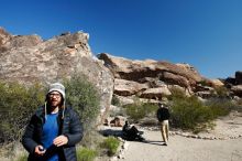 Bouldering in Hueco Tanks on 03/31/2019 with Blue Lizard Climbing and Yoga

Filename: SRM_20190331_0958440.jpg
Aperture: f/5.6
Shutter Speed: 1/160
Body: Canon EOS-1D Mark II
Lens: Canon EF 16-35mm f/2.8 L