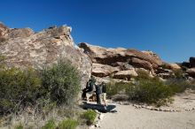 Bouldering in Hueco Tanks on 03/31/2019 with Blue Lizard Climbing and Yoga

Filename: SRM_20190331_1004450.jpg
Aperture: f/5.6
Shutter Speed: 1/160
Body: Canon EOS-1D Mark II
Lens: Canon EF 16-35mm f/2.8 L