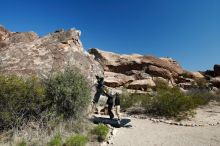 Bouldering in Hueco Tanks on 03/31/2019 with Blue Lizard Climbing and Yoga

Filename: SRM_20190331_1004510.jpg
Aperture: f/5.6
Shutter Speed: 1/160
Body: Canon EOS-1D Mark II
Lens: Canon EF 16-35mm f/2.8 L