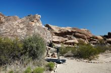 Bouldering in Hueco Tanks on 03/31/2019 with Blue Lizard Climbing and Yoga

Filename: SRM_20190331_1008000.jpg
Aperture: f/5.6
Shutter Speed: 1/160
Body: Canon EOS-1D Mark II
Lens: Canon EF 16-35mm f/2.8 L