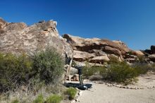 Bouldering in Hueco Tanks on 03/31/2019 with Blue Lizard Climbing and Yoga

Filename: SRM_20190331_1008050.jpg
Aperture: f/5.6
Shutter Speed: 1/160
Body: Canon EOS-1D Mark II
Lens: Canon EF 16-35mm f/2.8 L