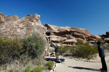 Bouldering in Hueco Tanks on 03/31/2019 with Blue Lizard Climbing and Yoga

Filename: SRM_20190331_1008320.jpg
Aperture: f/5.6
Shutter Speed: 1/160
Body: Canon EOS-1D Mark II
Lens: Canon EF 16-35mm f/2.8 L