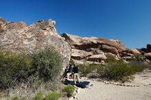 Bouldering in Hueco Tanks on 03/31/2019 with Blue Lizard Climbing and Yoga

Filename: SRM_20190331_1012330.jpg
Aperture: f/5.6
Shutter Speed: 1/160
Body: Canon EOS-1D Mark II
Lens: Canon EF 16-35mm f/2.8 L