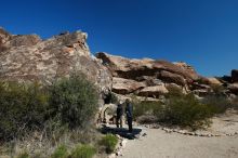 Bouldering in Hueco Tanks on 03/31/2019 with Blue Lizard Climbing and Yoga

Filename: SRM_20190331_1015260.jpg
Aperture: f/5.6
Shutter Speed: 1/160
Body: Canon EOS-1D Mark II
Lens: Canon EF 16-35mm f/2.8 L