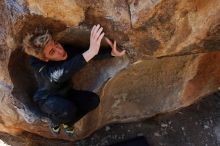 Bouldering in Hueco Tanks on 03/31/2019 with Blue Lizard Climbing and Yoga

Filename: SRM_20190331_1108020.jpg
Aperture: f/5.6
Shutter Speed: 1/250
Body: Canon EOS-1D Mark II
Lens: Canon EF 16-35mm f/2.8 L