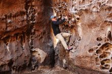 Bouldering in Hueco Tanks on 03/31/2019 with Blue Lizard Climbing and Yoga

Filename: SRM_20190331_1515480.jpg
Aperture: f/3.5
Shutter Speed: 1/80
Body: Canon EOS-1D Mark II
Lens: Canon EF 50mm f/1.8 II