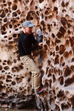 Bouldering in Hueco Tanks on 03/31/2019 with Blue Lizard Climbing and Yoga

Filename: SRM_20190331_1517090.jpg
Aperture: f/3.5
Shutter Speed: 1/100
Body: Canon EOS-1D Mark II
Lens: Canon EF 50mm f/1.8 II