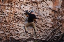 Bouldering in Hueco Tanks on 03/31/2019 with Blue Lizard Climbing and Yoga

Filename: SRM_20190331_1517520.jpg
Aperture: f/3.5
Shutter Speed: 1/160
Body: Canon EOS-1D Mark II
Lens: Canon EF 50mm f/1.8 II