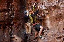 Bouldering in Hueco Tanks on 03/31/2019 with Blue Lizard Climbing and Yoga

Filename: SRM_20190331_1522410.jpg
Aperture: f/3.5
Shutter Speed: 1/100
Body: Canon EOS-1D Mark II
Lens: Canon EF 50mm f/1.8 II