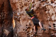 Bouldering in Hueco Tanks on 03/31/2019 with Blue Lizard Climbing and Yoga

Filename: SRM_20190331_1523410.jpg
Aperture: f/3.5
Shutter Speed: 1/100
Body: Canon EOS-1D Mark II
Lens: Canon EF 50mm f/1.8 II