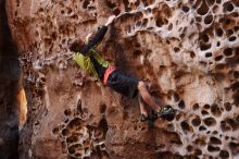 Bouldering in Hueco Tanks on 03/31/2019 with Blue Lizard Climbing and Yoga

Filename: SRM_20190331_1523550.jpg
Aperture: f/3.5
Shutter Speed: 1/125
Body: Canon EOS-1D Mark II
Lens: Canon EF 50mm f/1.8 II