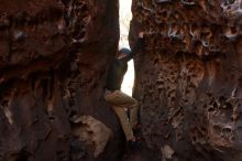 Bouldering in Hueco Tanks on 03/31/2019 with Blue Lizard Climbing and Yoga

Filename: SRM_20190331_1527060.jpg
Aperture: f/4.5
Shutter Speed: 1/160
Body: Canon EOS-1D Mark II
Lens: Canon EF 50mm f/1.8 II