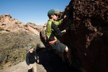 Bouldering in Hueco Tanks on 03/31/2019 with Blue Lizard Climbing and Yoga

Filename: SRM_20190331_1645580.jpg
Aperture: f/5.6
Shutter Speed: 1/250
Body: Canon EOS-1D Mark II
Lens: Canon EF 16-35mm f/2.8 L