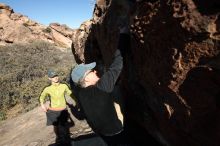Bouldering in Hueco Tanks on 03/31/2019 with Blue Lizard Climbing and Yoga

Filename: SRM_20190331_1652110.jpg
Aperture: f/5.6
Shutter Speed: 1/250
Body: Canon EOS-1D Mark II
Lens: Canon EF 16-35mm f/2.8 L