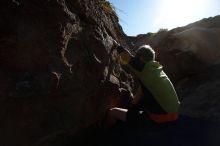 Bouldering in Hueco Tanks on 03/31/2019 with Blue Lizard Climbing and Yoga

Filename: SRM_20190331_1655530.jpg
Aperture: f/5.6
Shutter Speed: 1/320
Body: Canon EOS-1D Mark II
Lens: Canon EF 16-35mm f/2.8 L