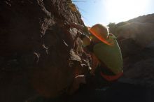 Bouldering in Hueco Tanks on 03/31/2019 with Blue Lizard Climbing and Yoga

Filename: SRM_20190331_1655550.jpg
Aperture: f/5.6
Shutter Speed: 1/320
Body: Canon EOS-1D Mark II
Lens: Canon EF 16-35mm f/2.8 L