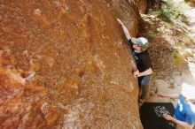 Bouldering in Hueco Tanks on 04/05/2019 with Blue Lizard Climbing and Yoga

Filename: SRM_20190405_1137060.jpg
Aperture: f/5.6
Shutter Speed: 1/160
Body: Canon EOS-1D Mark II
Lens: Canon EF 16-35mm f/2.8 L