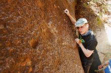 Bouldering in Hueco Tanks on 04/05/2019 with Blue Lizard Climbing and Yoga

Filename: SRM_20190405_1141510.jpg
Aperture: f/5.6
Shutter Speed: 1/200
Body: Canon EOS-1D Mark II
Lens: Canon EF 16-35mm f/2.8 L