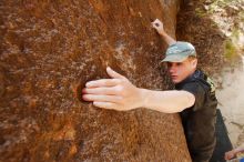 Bouldering in Hueco Tanks on 04/05/2019 with Blue Lizard Climbing and Yoga

Filename: SRM_20190405_1141521.jpg
Aperture: f/5.6
Shutter Speed: 1/160
Body: Canon EOS-1D Mark II
Lens: Canon EF 16-35mm f/2.8 L