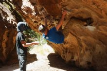 Bouldering in Hueco Tanks on 04/05/2019 with Blue Lizard Climbing and Yoga

Filename: SRM_20190405_1222160.jpg
Aperture: f/4.0
Shutter Speed: 1/800
Body: Canon EOS-1D Mark II
Lens: Canon EF 50mm f/1.8 II